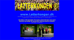 Desktop Screenshot of latterkongen.dk